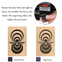 Load image into Gallery viewer, FocusLaze Laser Engraving Machine for Etching Wood, Plastic, 3D, Leather and more