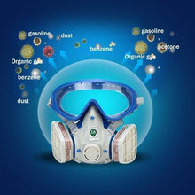 Load image into Gallery viewer, CRMASK™ Full Face Respirator Mask Protective Gear from Dust, Paint, Virus, Gas and More
