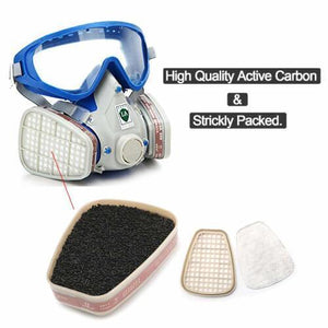 CRMASK™ Full Face Respirator Mask Protective Gear from Dust, Paint, Virus, Gas and More