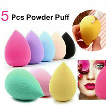 Load image into Gallery viewer, 5 Pcs Makeup Blender Sponge
